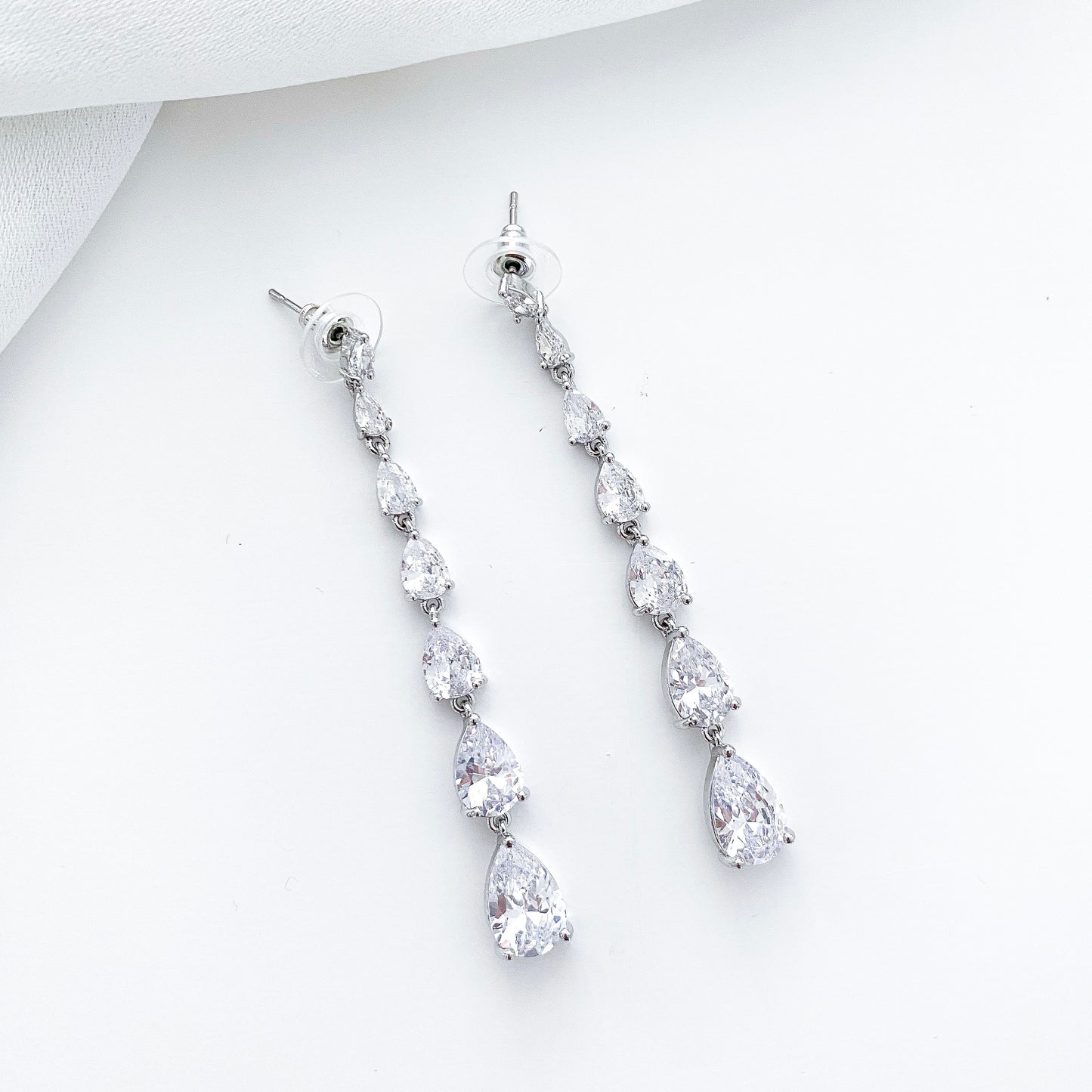 Luxury Water Drop Crystal Earrings