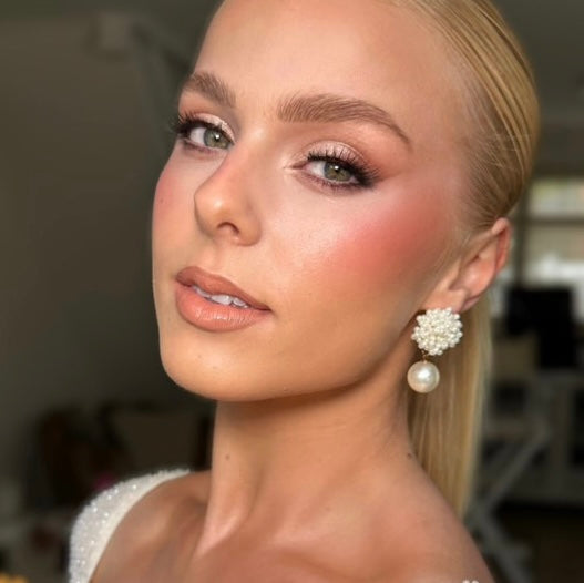 Charlotte Cluster Drop Earrings