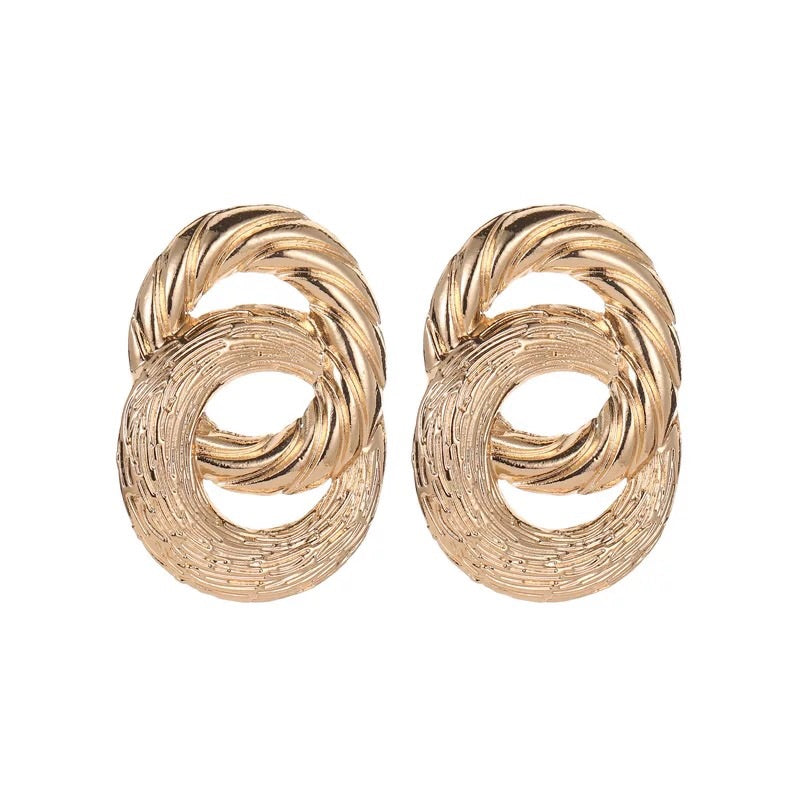 Grecian Hoop Earrings - Nicholls Jewellery