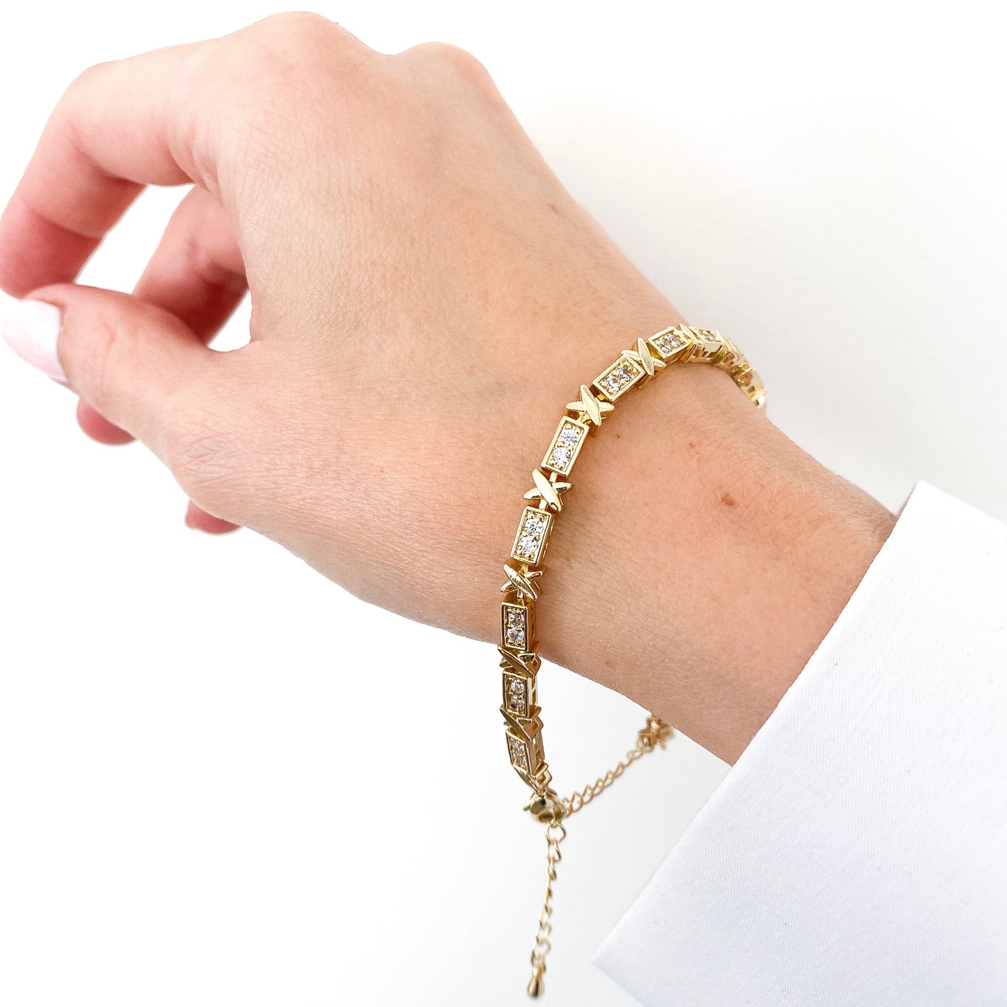 Clarissa Cris Cross Bracelet