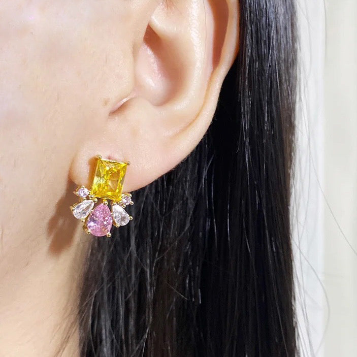 Mollie Pastel Stud Earrings