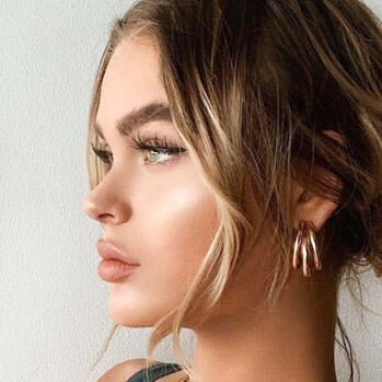 Triple Gold Hoop Earrings - Nicholls Jewellery