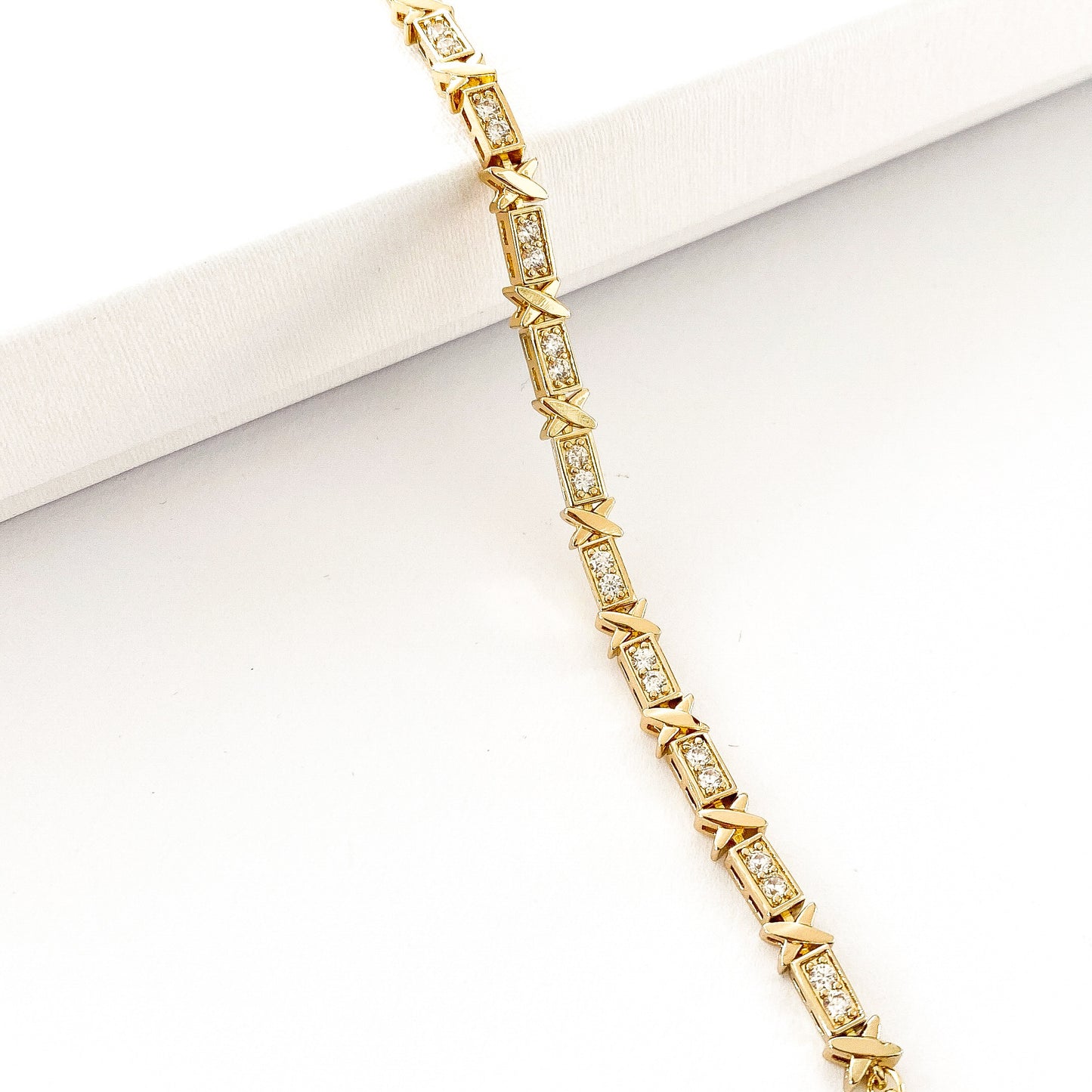 Clarissa Cris Cross Bracelet