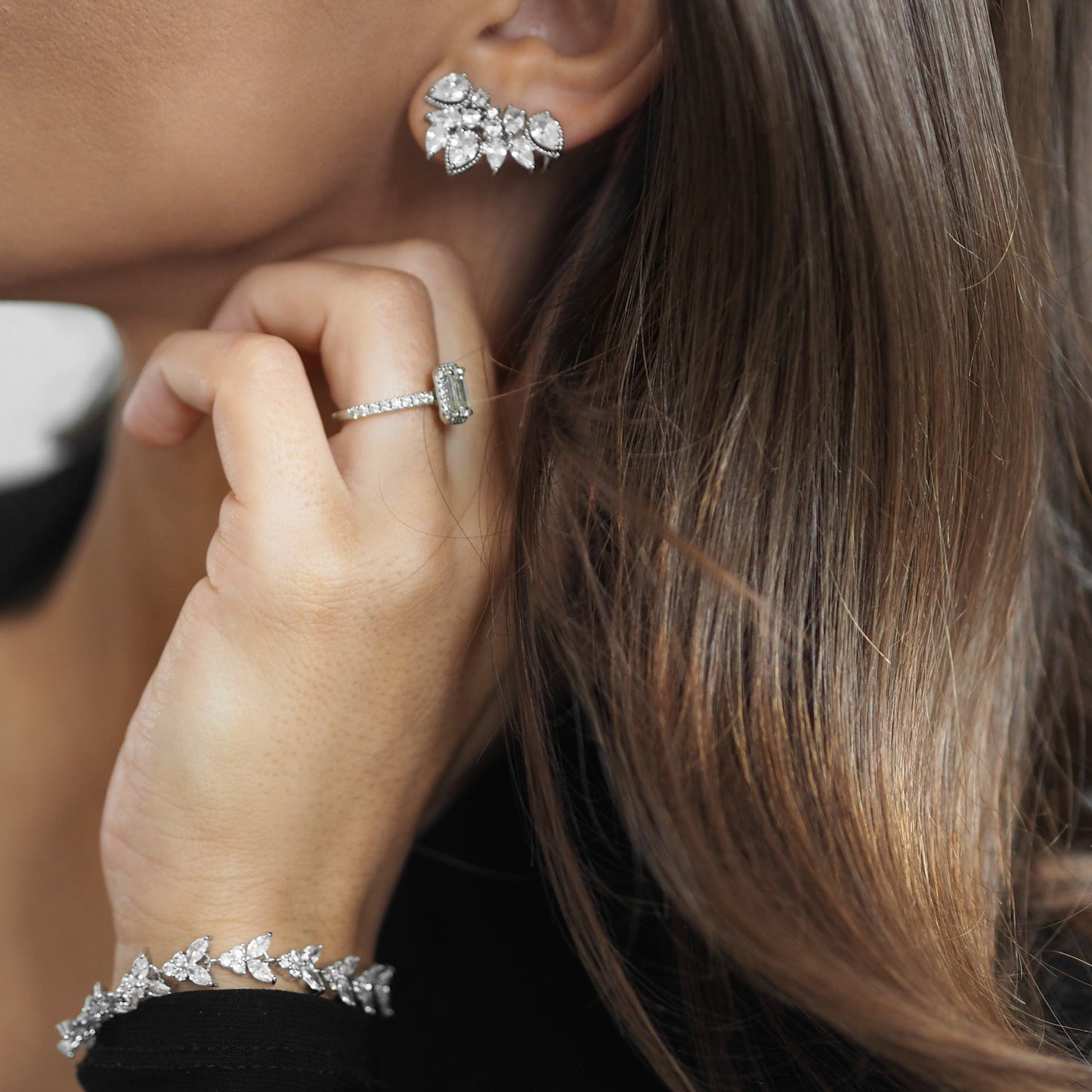 Honour Silver Earrings