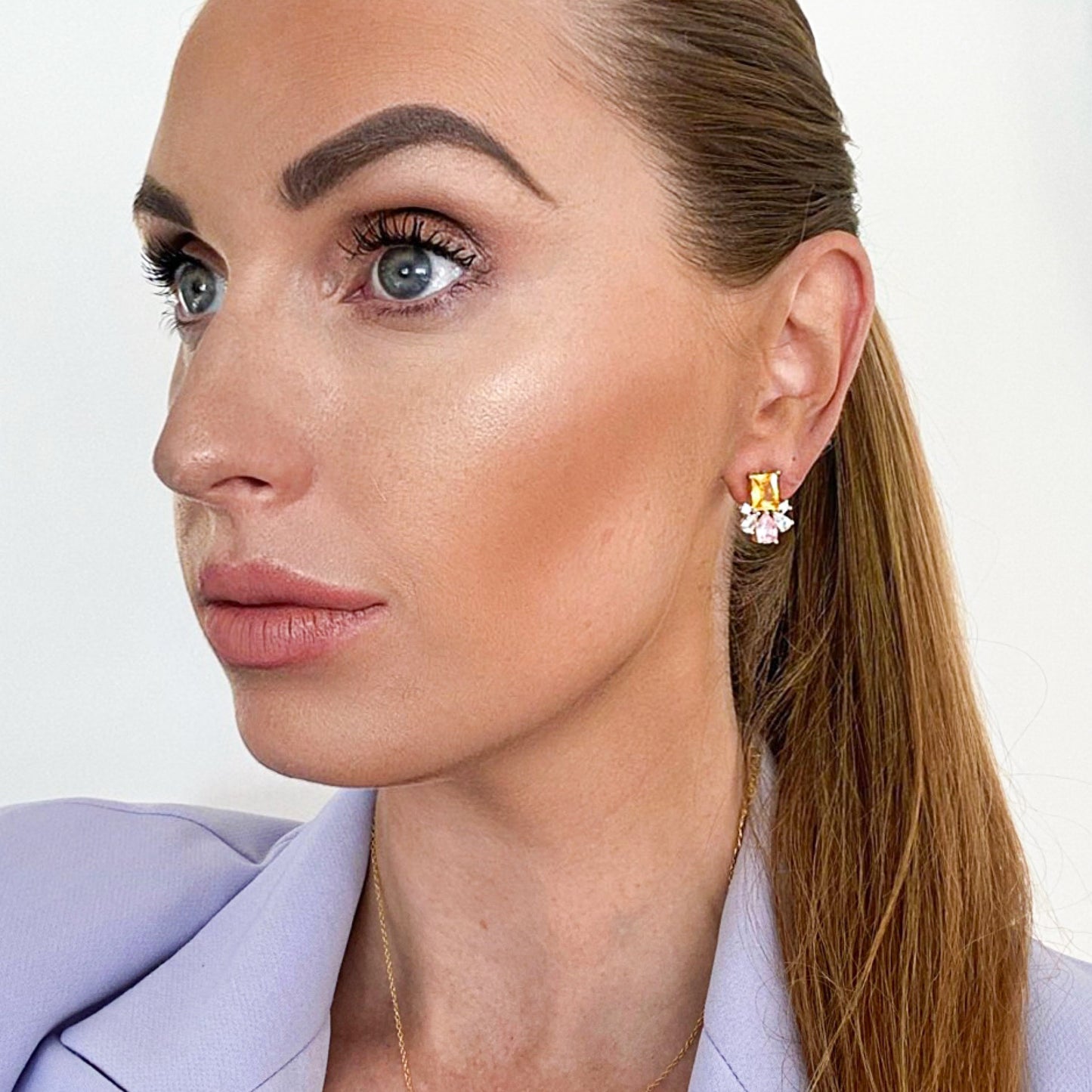 Mollie Pastel Stud Earrings