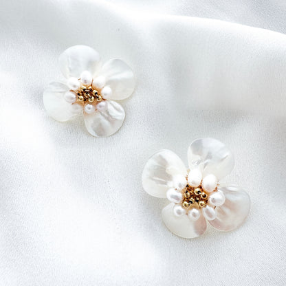 Shell Bloom Earrings
