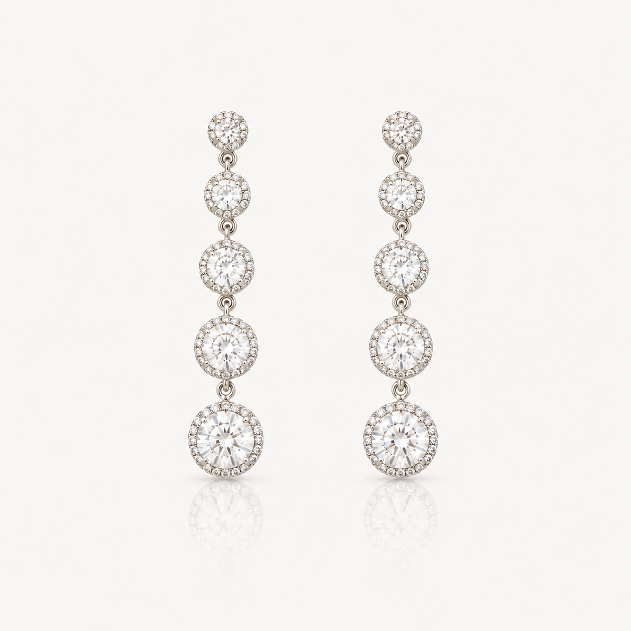 Cubic Zirconia Drop Earrings | Bridal, Bridesmaid & Occasion Jewellery
