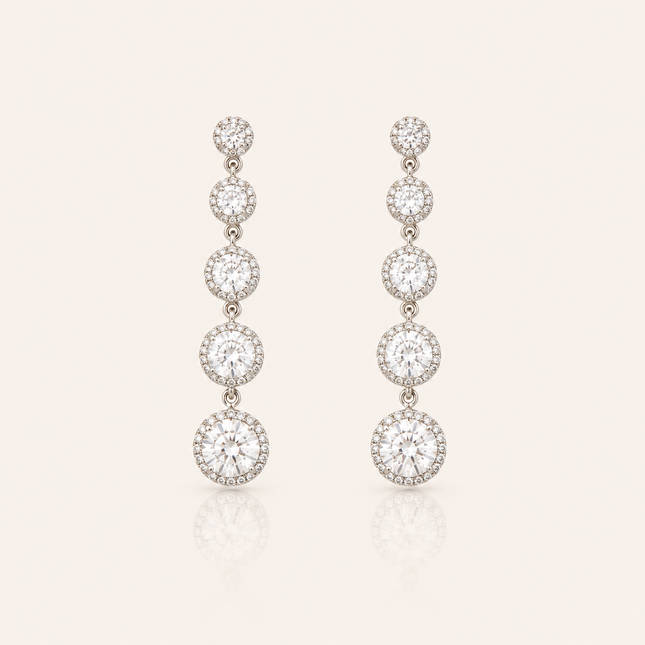 Cubic Zirconia Drop Earrings | Bridal, Bridesmaid & Occasion Jewellery