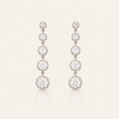 Cubic Zirconia Drop Earrings | Bridal, Bridesmaid & Occasion Jewellery
