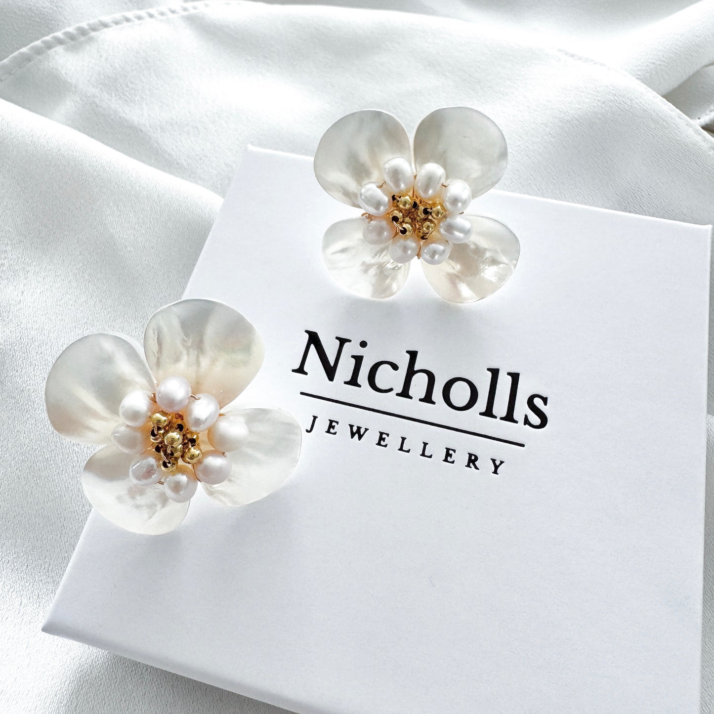 Shell Bloom Earrings