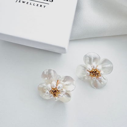 Shell Bloom Earrings