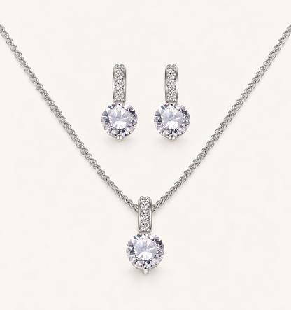 Dainty Dotty Necklace and Earring Set