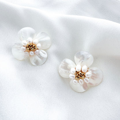 Shell Bloom Earrings