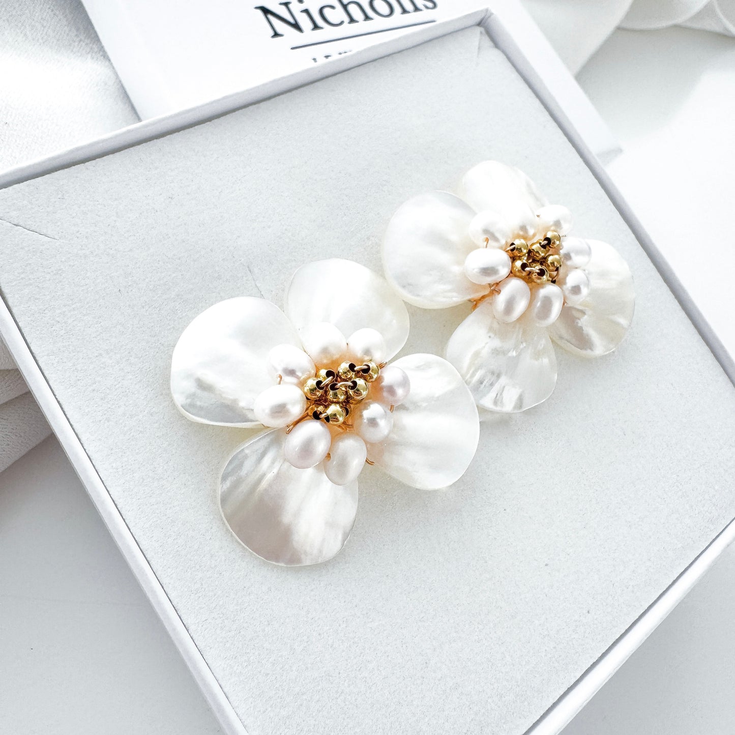 Shell Bloom Earrings