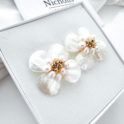 Shell Bloom Earrings