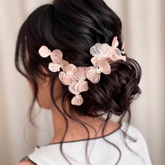 Light Pink Flower Headband/Vine