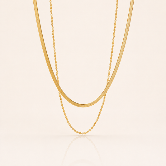 Double Snake and Rope Chain
