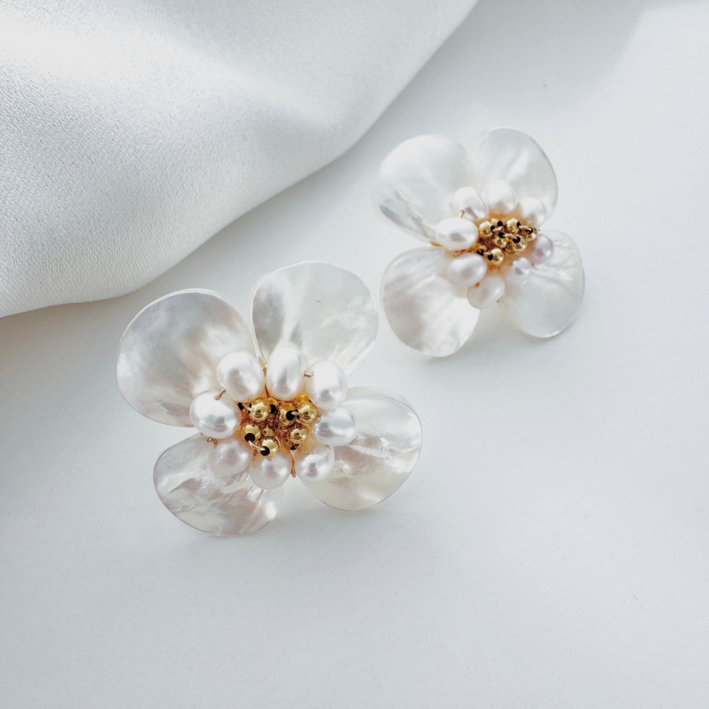 Shell Bloom Earrings