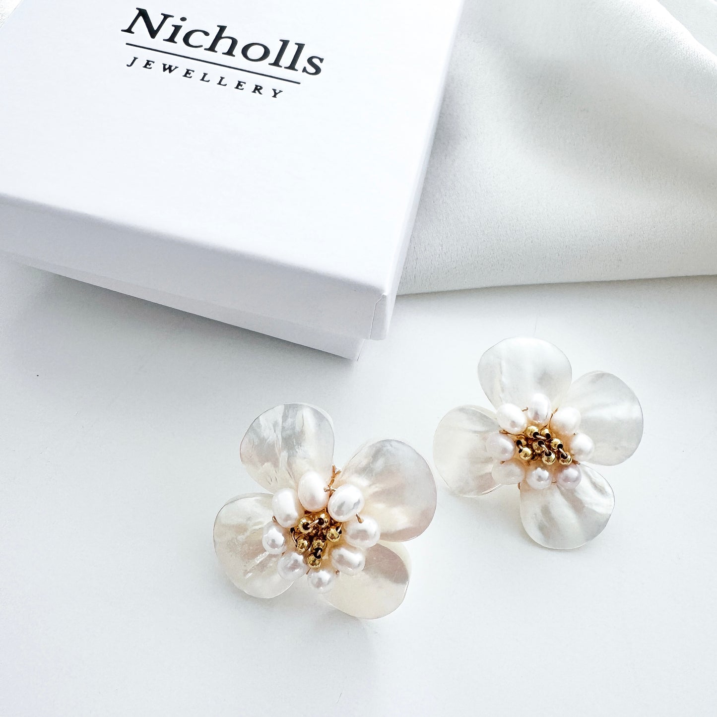 Shell Bloom Earrings