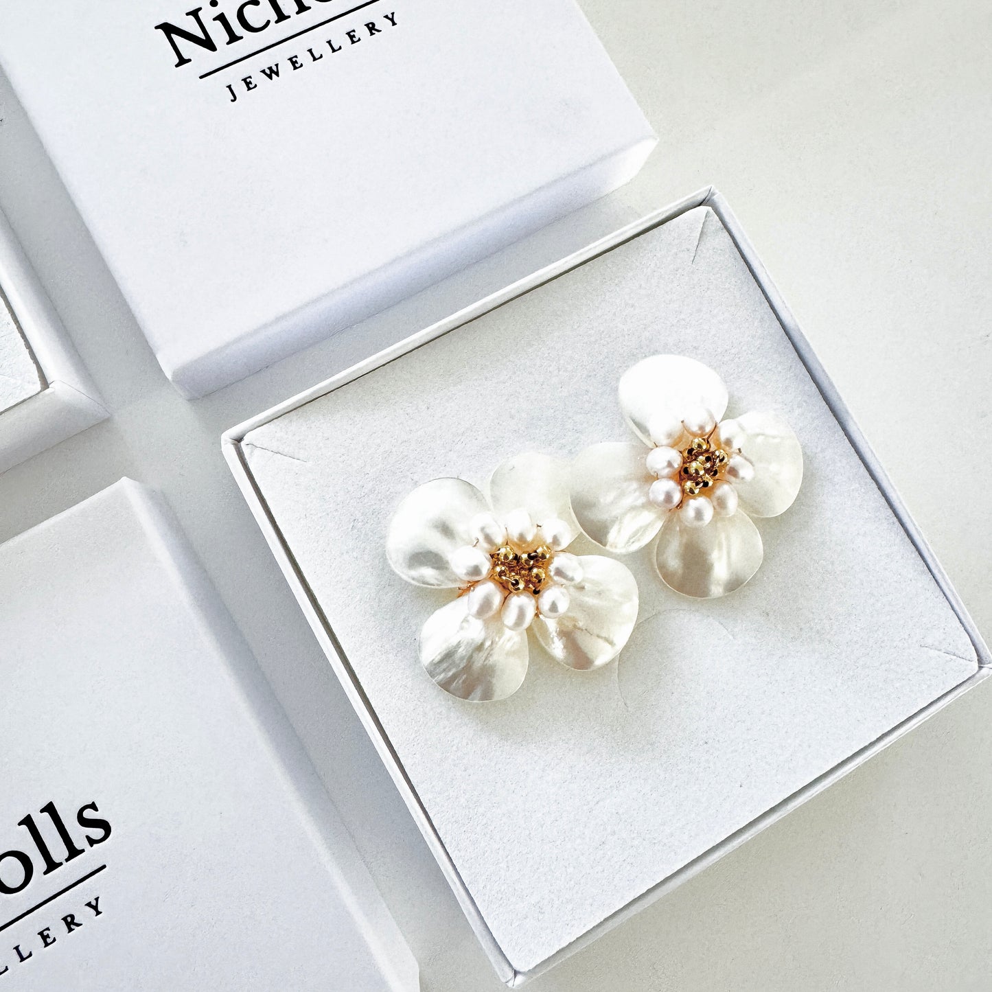Shell Bloom Earrings