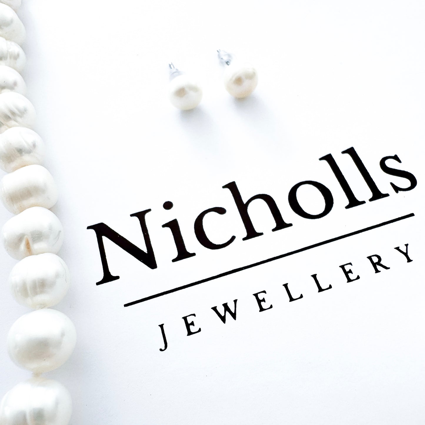 Freshwater Pearl Necklace, Bracelet & Earring Set