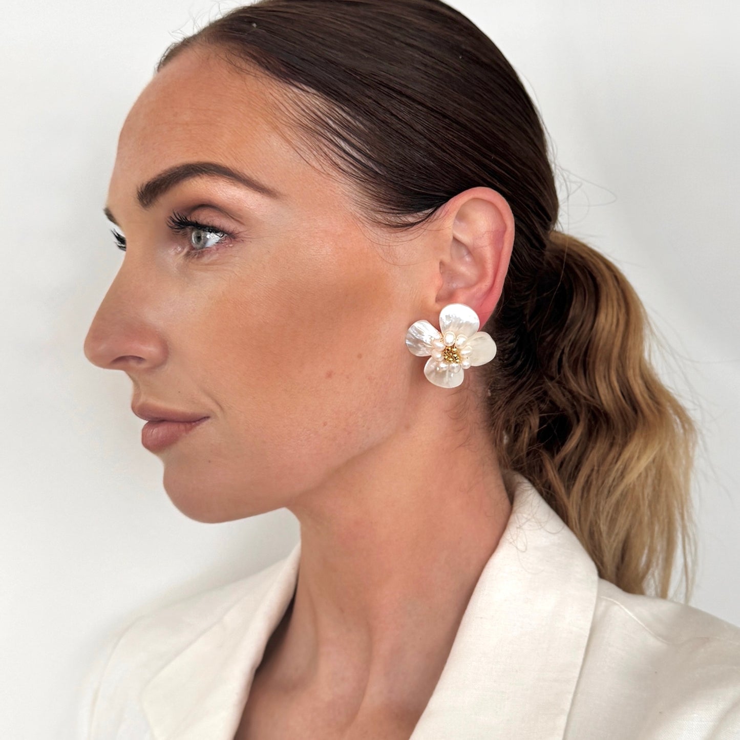Shell Bloom Earrings