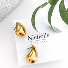 Load image into Gallery viewer, Water Drop Chunky Smooth Earrings
