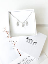 Load image into Gallery viewer, Dainty Dotty Necklace and Earring Set
