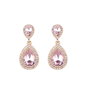Royal Pink Earrings - Nicholls Jewellery