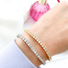 Load image into Gallery viewer, Penelope Gold Tennis Bracelet
