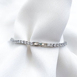 Penelope Silver Tennis Bracelet