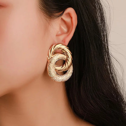Grecian Hoop Earrings - Nicholls Jewellery