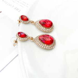 Royal Red Earrings