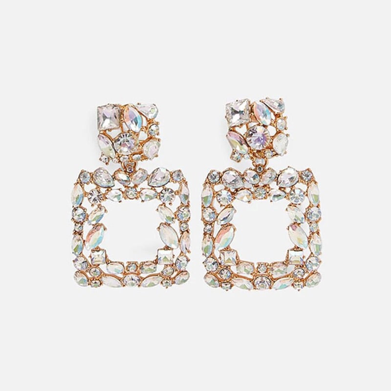 Valencia Crystal Earrings - Nicholls Jewellery