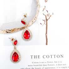 Load image into Gallery viewer, Royal Red Earrings

