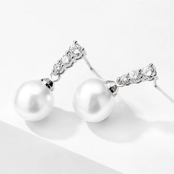 Constance Pearl Earrings