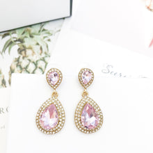 Load image into Gallery viewer, Royal Pink Earrings
