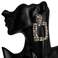 Load image into Gallery viewer, Venice Blue Crystal Earrings - Nicholls Jewellery
