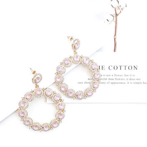 Sienna Pink Earrings