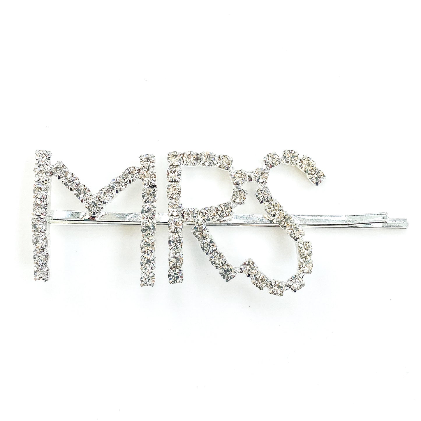 MRS HAIR SLIDE WITH INITIAL