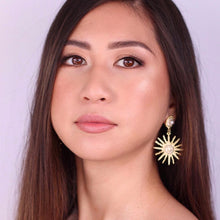 Load image into Gallery viewer, Soleil Gold Earrings
