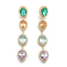 Load image into Gallery viewer, Aurora Gold Earrings - Nicholls Jewellery
