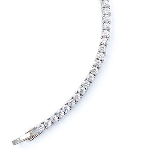 Penelope Silver Tennis Bracelet