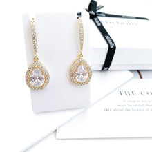 Load image into Gallery viewer, Trust Gold Hook Earrings
