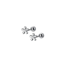 Load image into Gallery viewer, Dainty Daisy Silver studs
